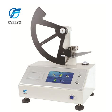 Tearing Resistance Testing sourcing|tear resistance testing machine.